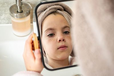 Young woman using mobile phone
