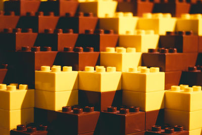 Close-up of multi colored pencils