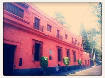 View of residential buildings