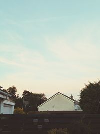 Low angle view of building against sky
