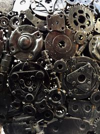 Full frame shot of metal