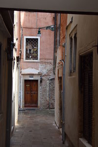 Corridor of building
