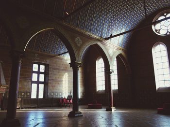 Interior of building