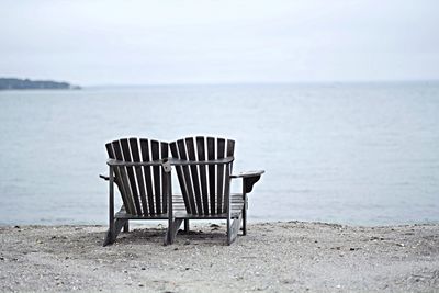 Scenic view of calm sea against sky