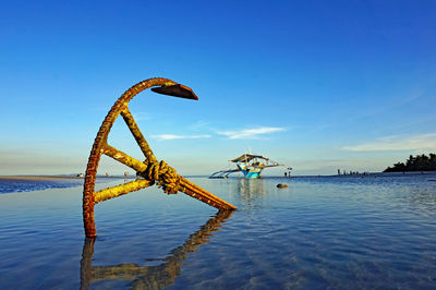 View of calm sea