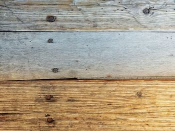 Full frame shot of weathered wooden wall