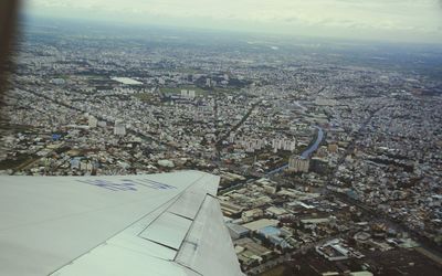 Aerial view of cityscape