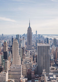 Cityscape against sky