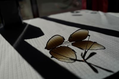 Close-up of food on table