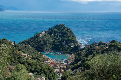 Portofino from above