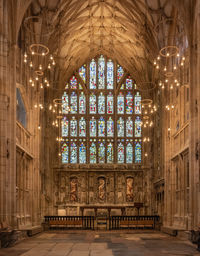 Interior of cathedral