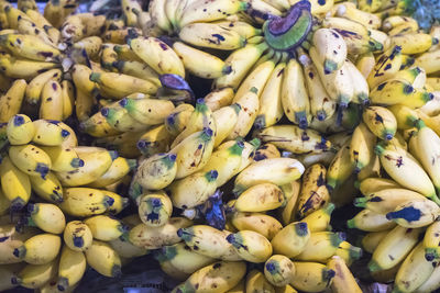 Close-up of bananas for sale at market