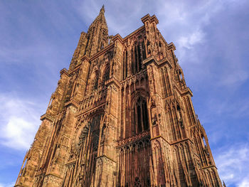 Cathedral of our lady of strasbourg in alsace, france, europe