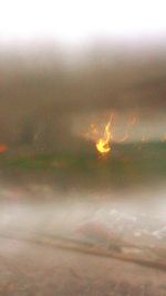 Scenic view of sky at sunset