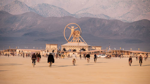 People on beach