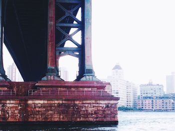 Bridge over river