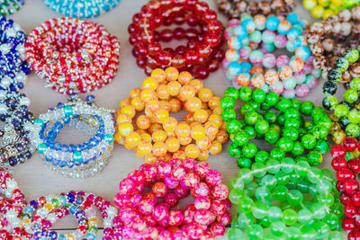 Close-up of multi colored candies