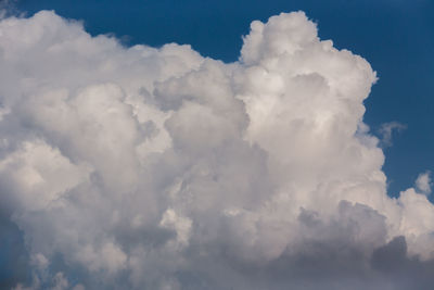 Low angle view of clouds in sky