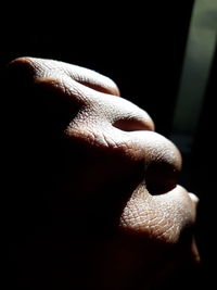 Close-up of woman