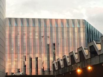 Low angle view of building against sky