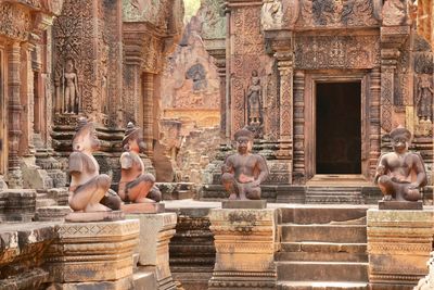 Statue of buddha in temple