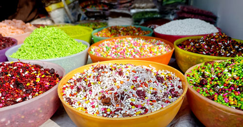 Close-up of food for sale