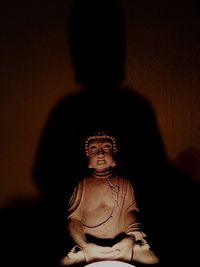 Close-up of buddha statue