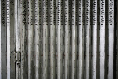 Full frame shot of corrugated iron