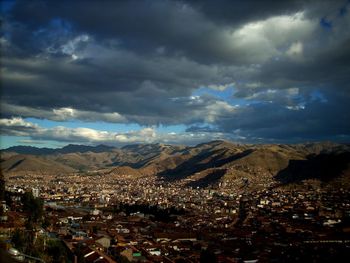 Aerial view of cityscape