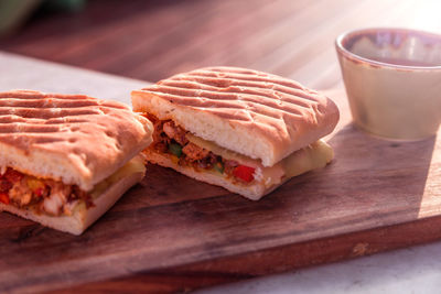 Photo of sandwiches as an outdoor snack