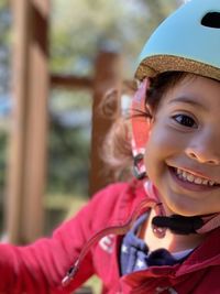 Portrait of smiling girl