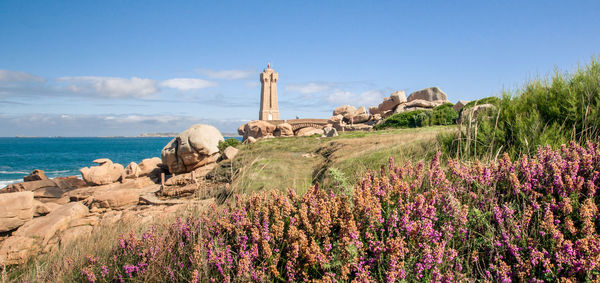 Panoramic view of landscape against sky