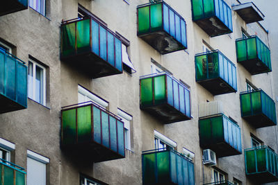 Full frame shot of residential building