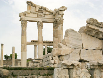 Old ruins of temple