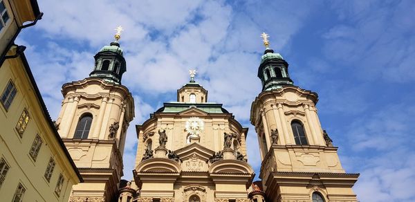 Low angle view of cathedral against sky