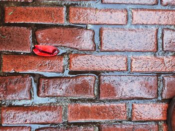 Full frame shot of brick wall