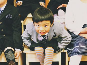 Portrait of young woman