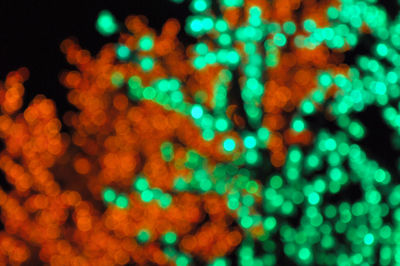 Full frame shot of colorful lights