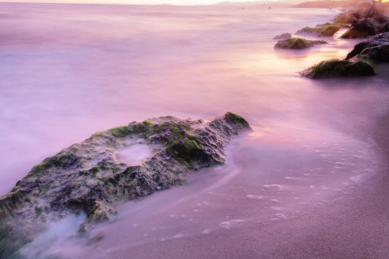 water, nature, beauty in nature, scenics, sea, rock - object, tranquil scene, outdoors, no people, tranquility, wave, motion, day, sky, horizon over water