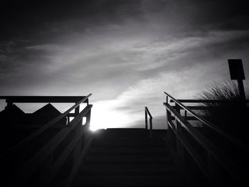 Low angle view of stairs