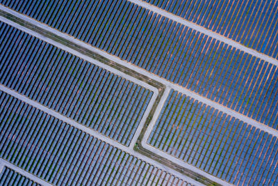 Full frame shot of solar panels