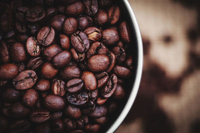 Close-up of coffee beans