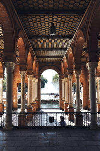 Interior of historic building