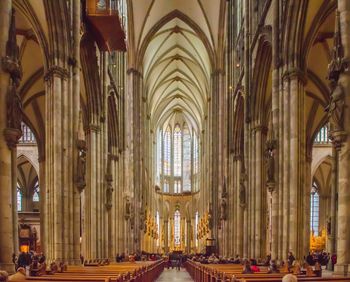 Interior of cathedral