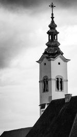 View of bell tower against sky