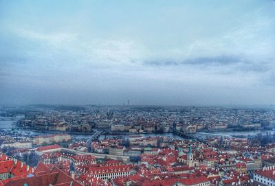 Aerial view of cityscape