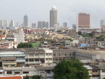 Cityscape against sky