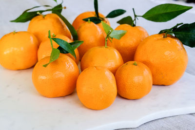 Close-up of orange fruits