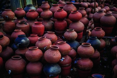 Close-up of multi colored pencils