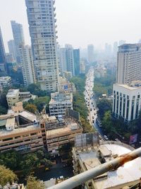 Aerial view of cityscape